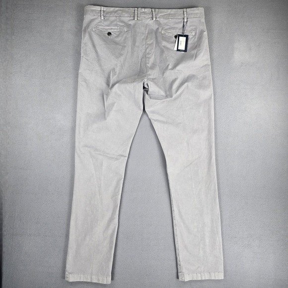 Peter Millar Pants Mens 40 Gray Gale Crown Crafted Stretch Chino Golf Casual New - Picture 2 of 14